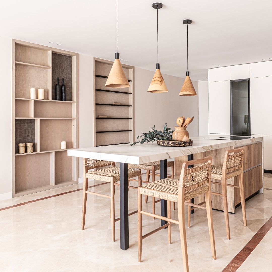 Pantalla Kayu | Cónica 30×24 cm