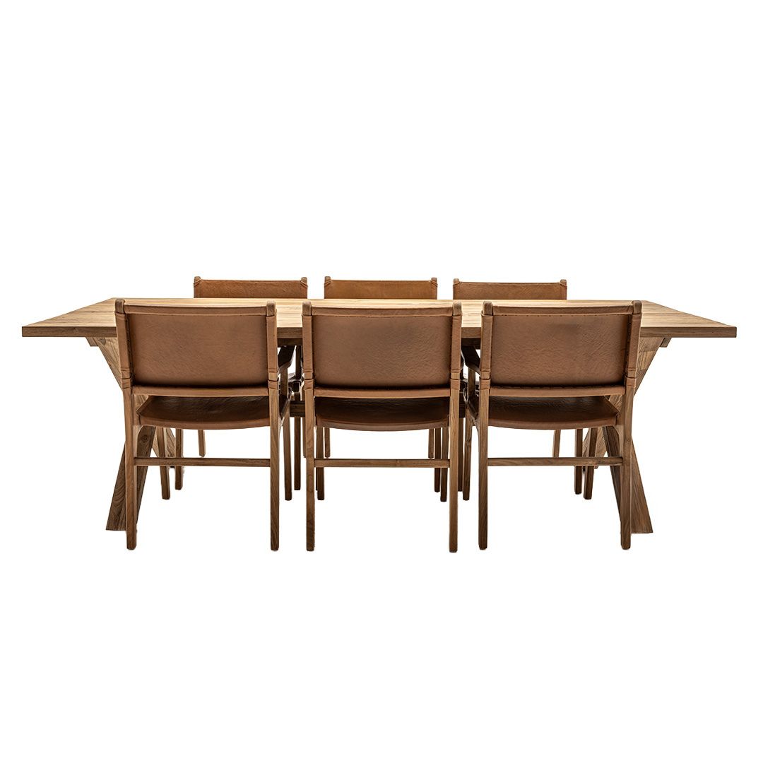 Mesa Munduk + Sillas de Comedor Samar | Set