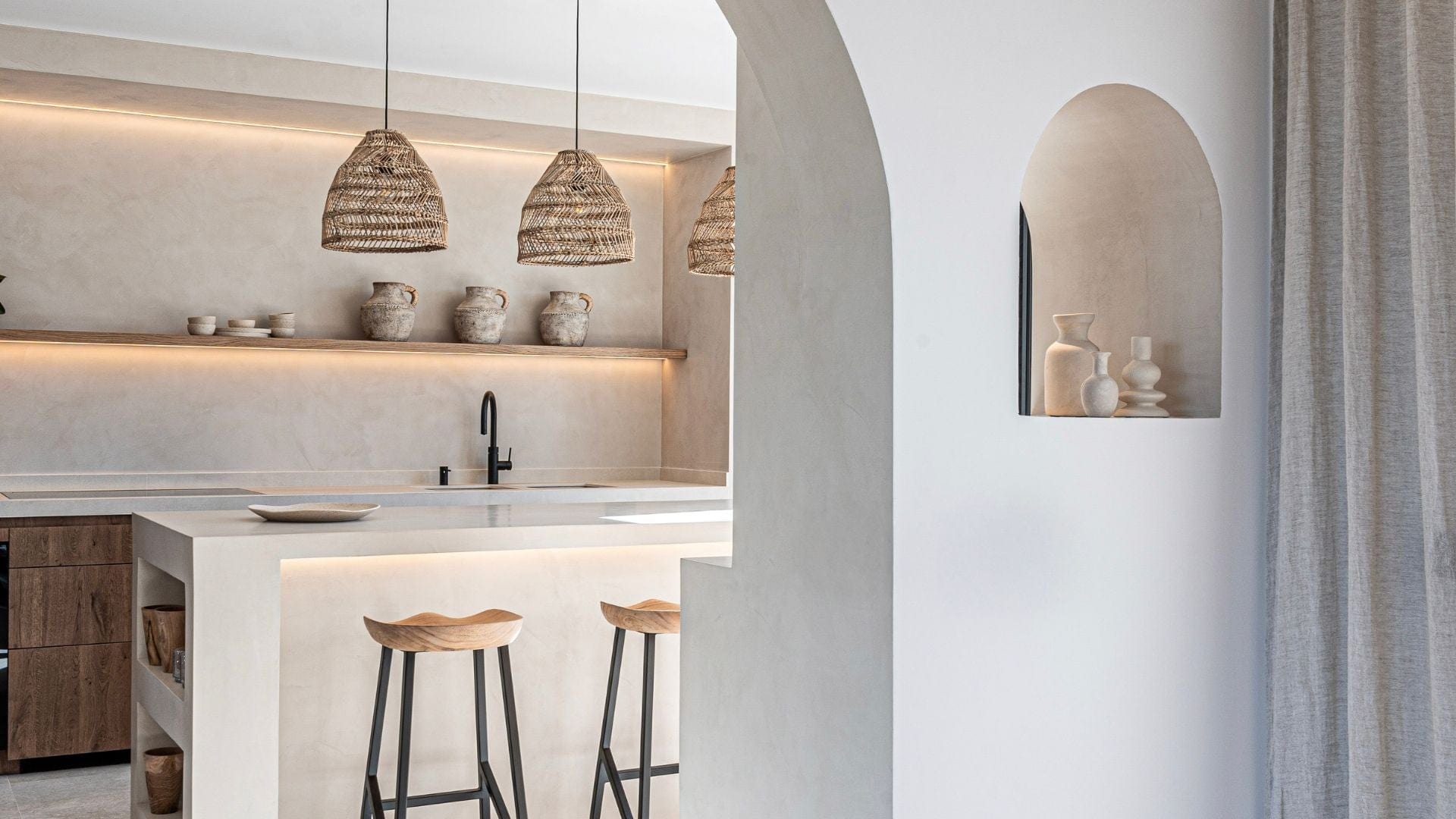 Zoco Home interior design project at Finca Panorama with elegant Mediterranean style