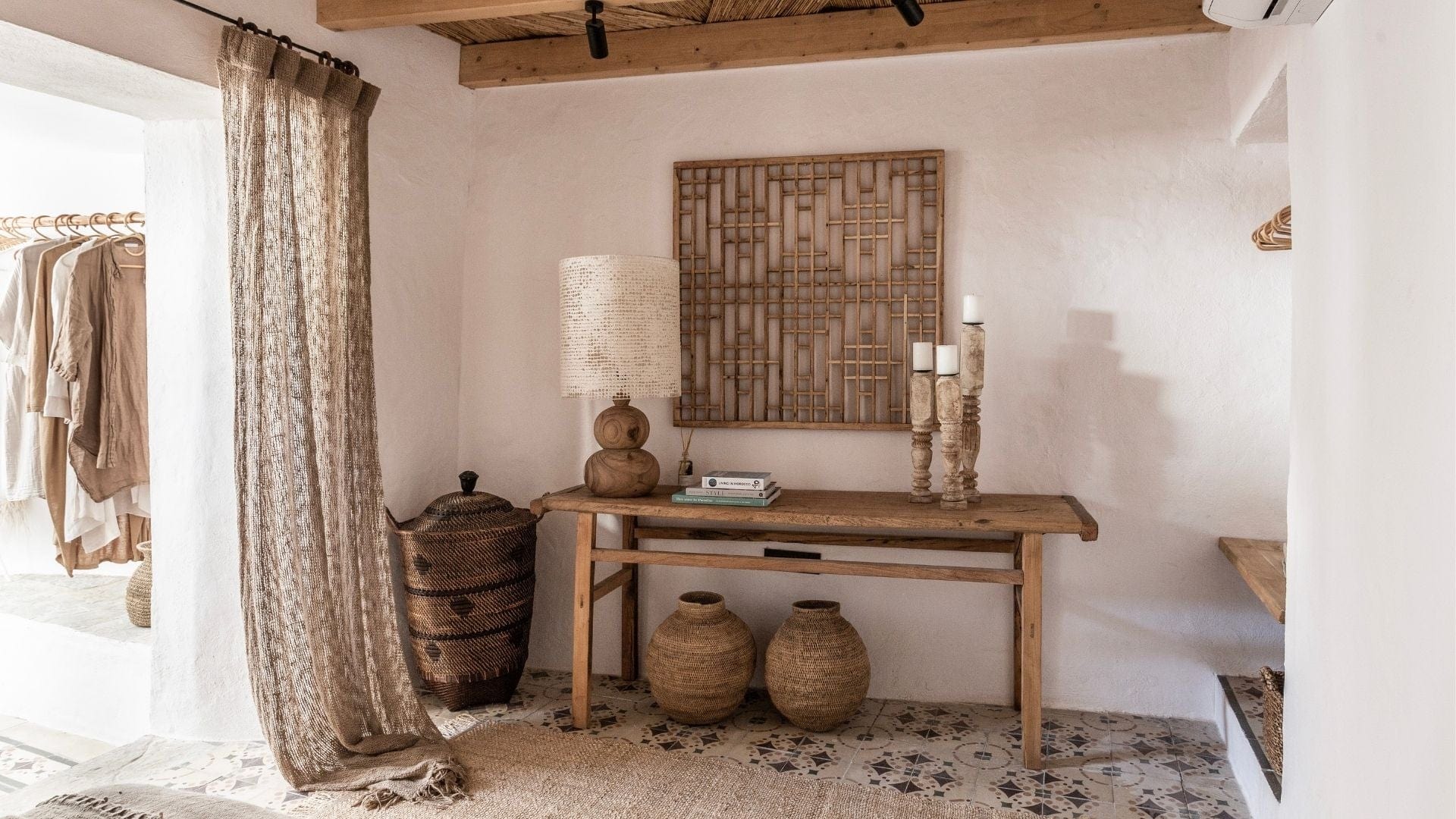 Zoco Home collection showcasing curated  and sustainable ethnic Scandinavian furniture and home decor