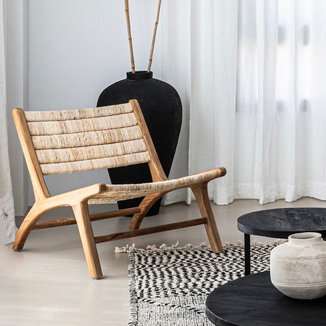 Zoco Home Furniture/Chair Abaca Lounge Chair