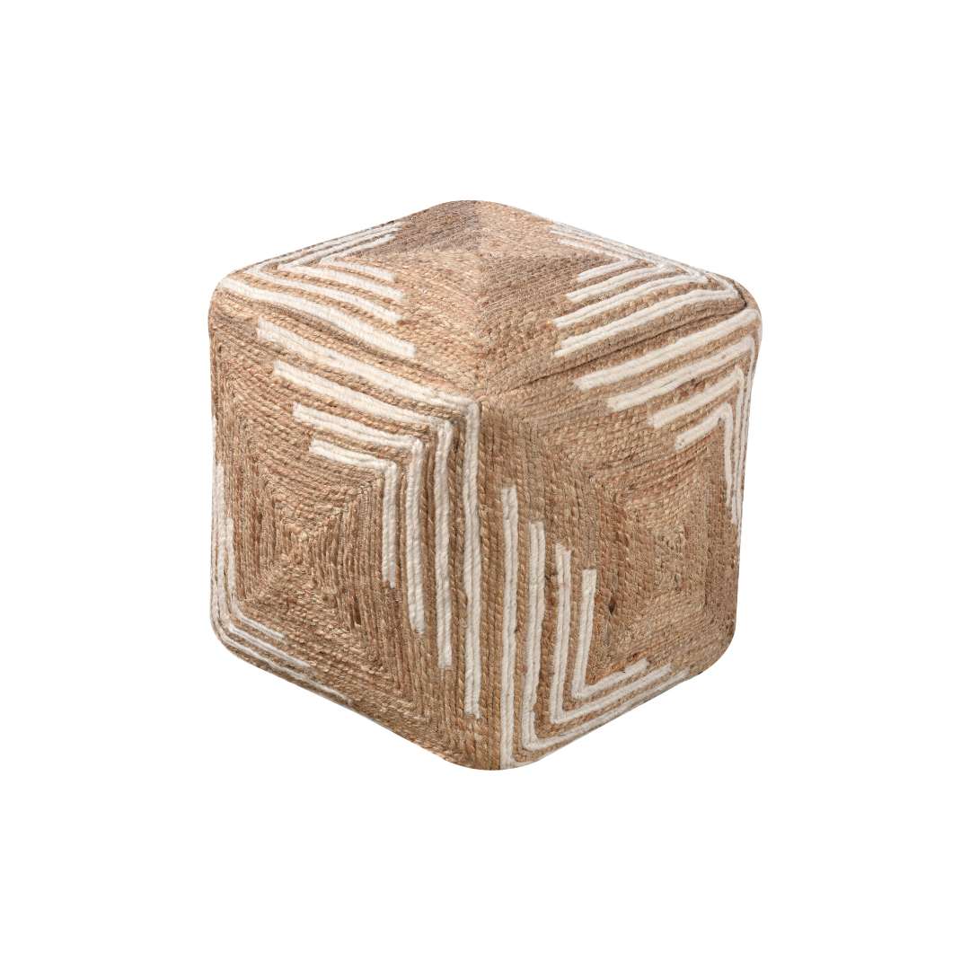 Zoco Home Furniture/Chair Aita Jute Pouf