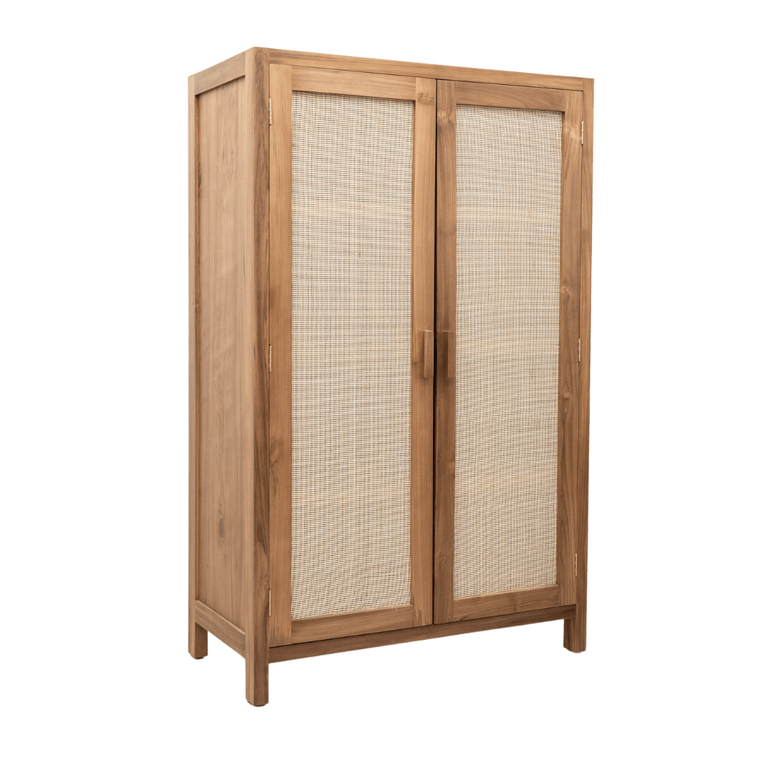 Zoco Home Alia Recycled Teak Cabinet | 100x50x160cm