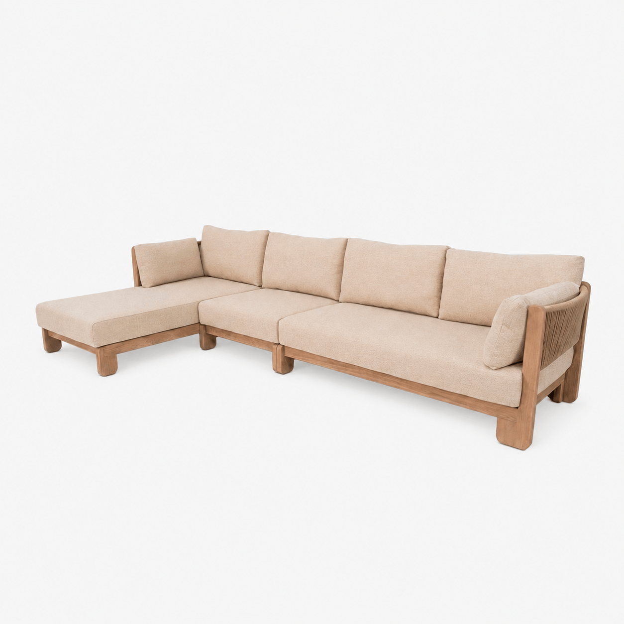 Zoco Home Para exterior/Sofá/Sofá modular Amalfi