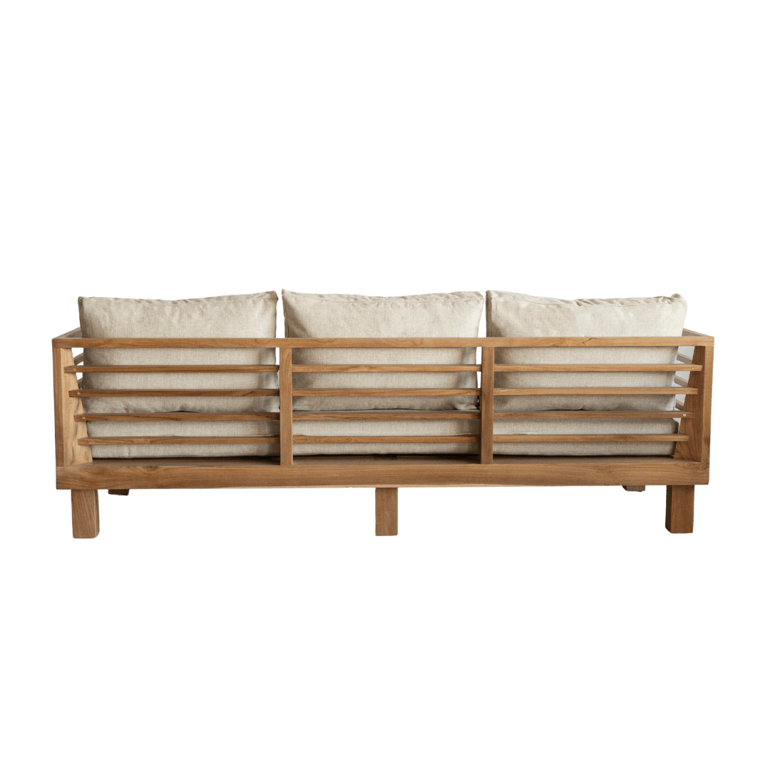 Zoco Home Outdoor/Sofa Amaya Three Seater Sofa | Sand