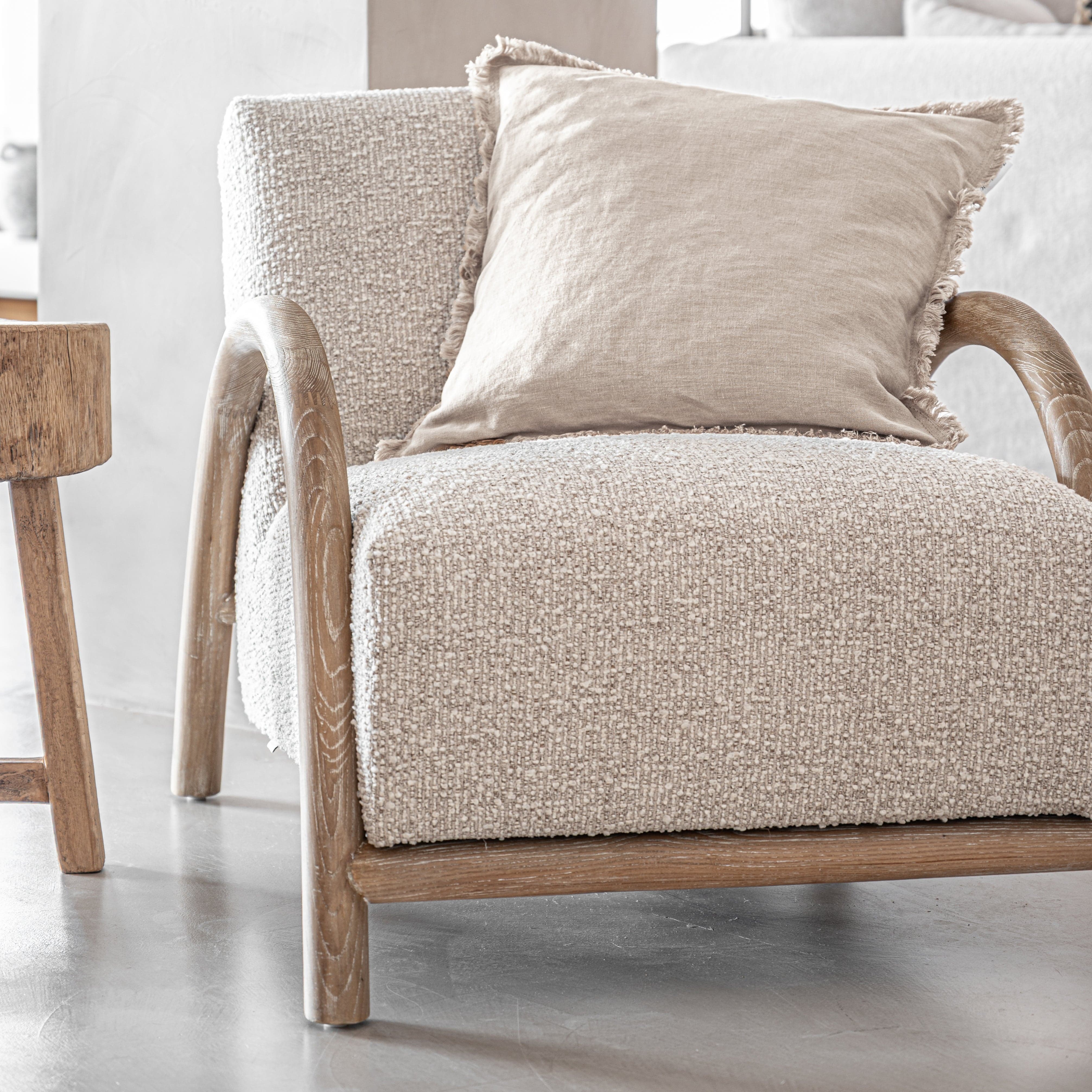 Zoco Home Decor/Textile/Cushions Amira Cushion Cover Natural | 50x50cm