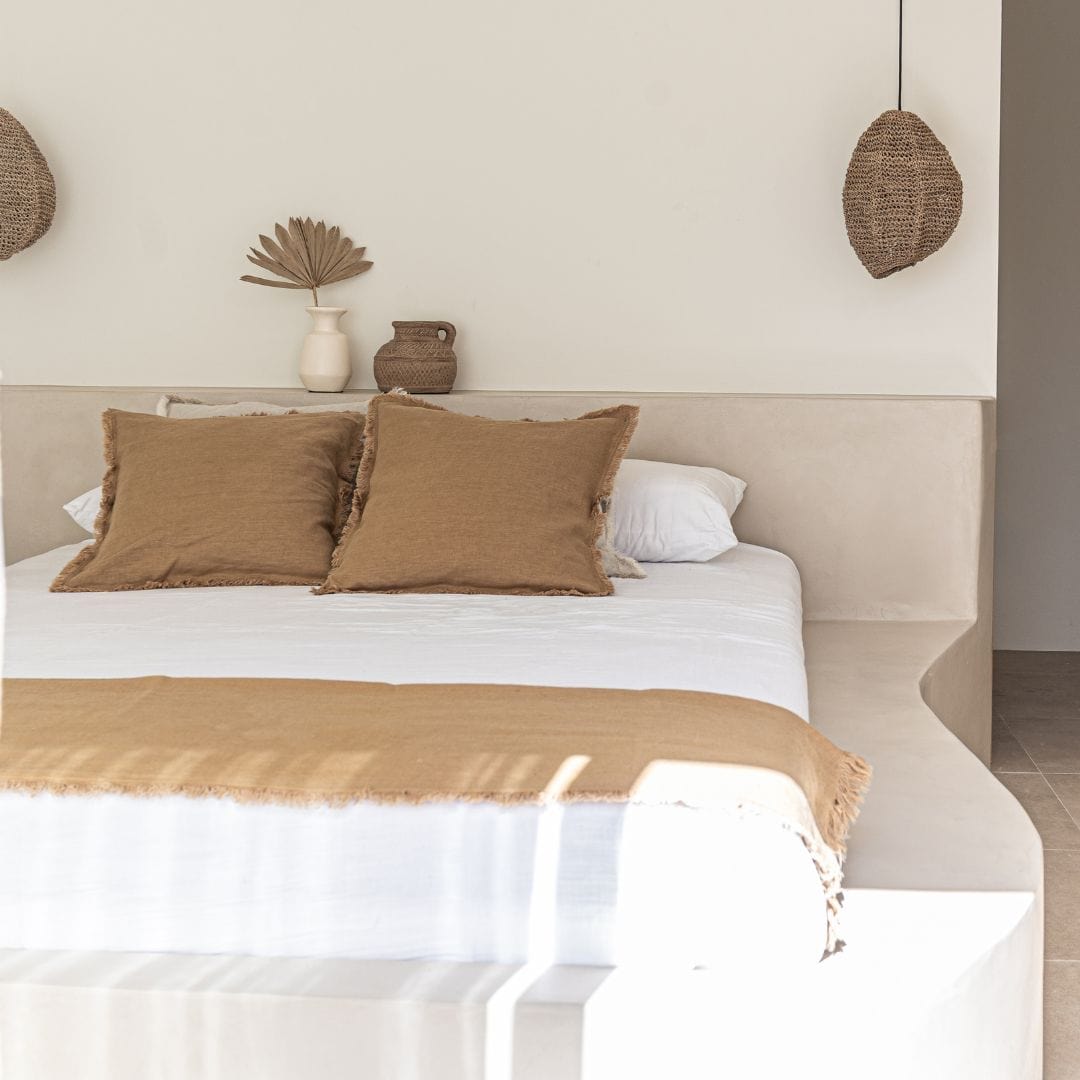 Zoco Home Decor/Textile/Cushions Amira Cushion Cover Wheat | 50x50cm