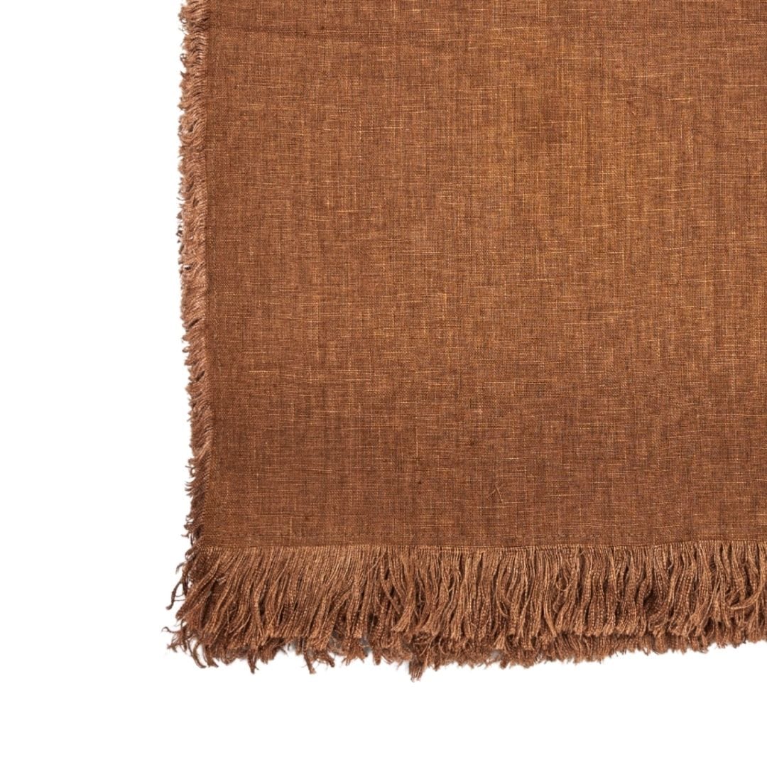 Zoco Home Decor/Textile/Throws Amira Throw Brown Sugar