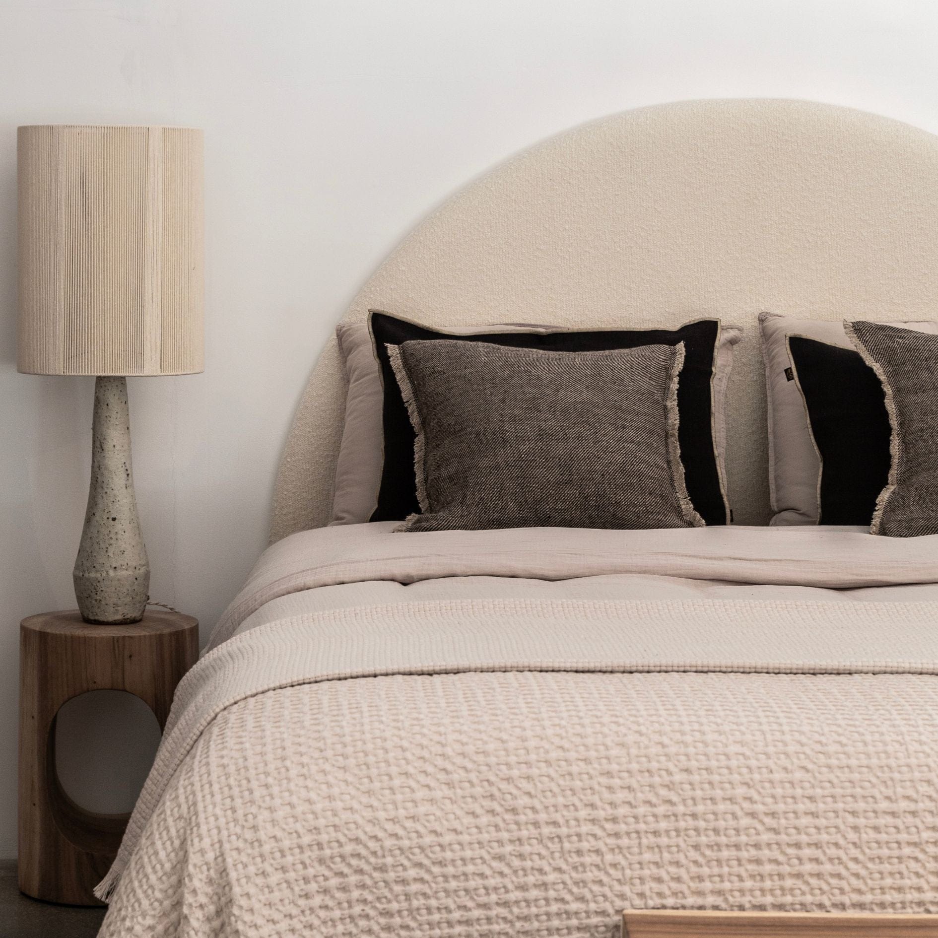 Zoco Home Cushion Athea Linen Cushion Cover | Brown 45x45cm