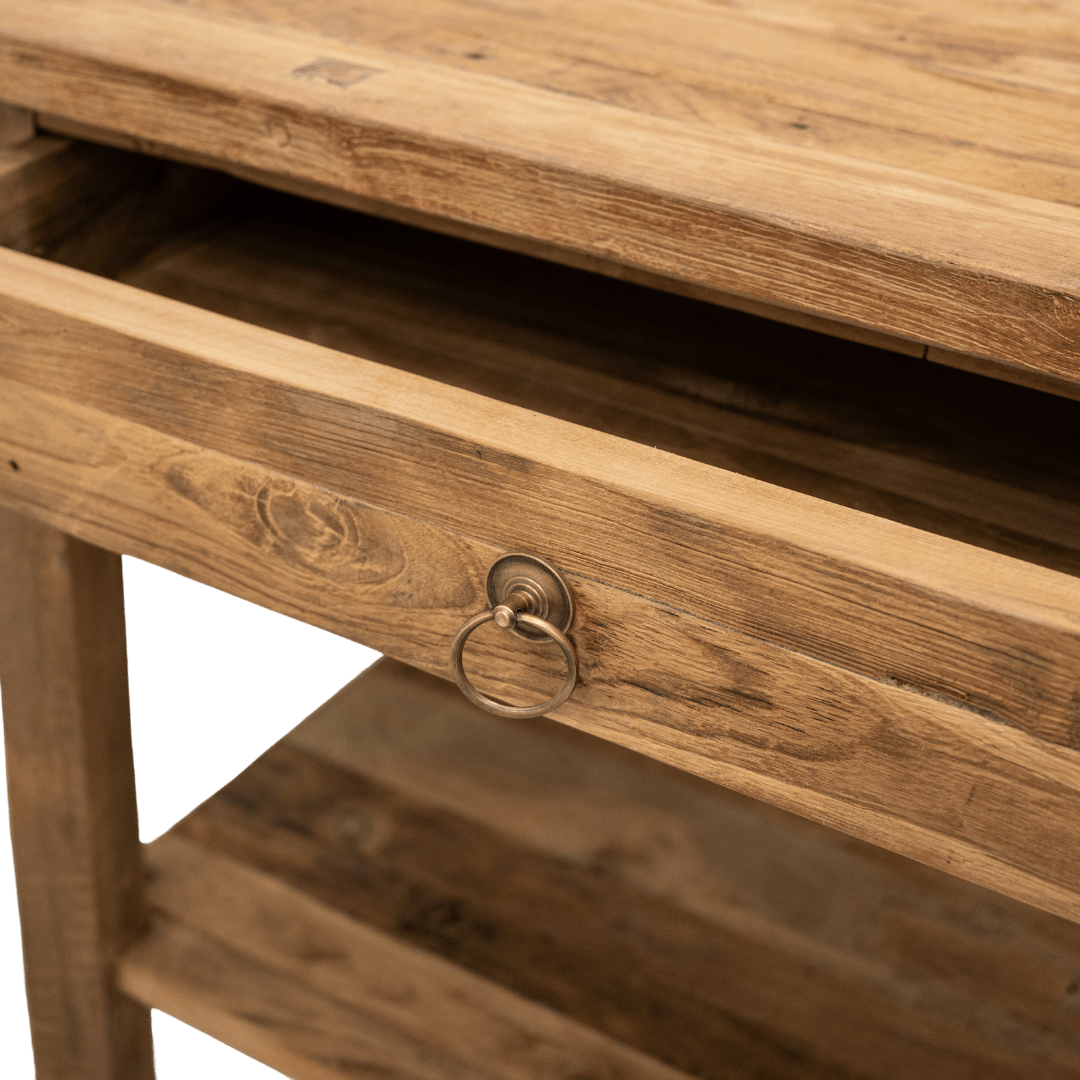 Zoco Home Furniture/Table Baik Console w/Drawer | 100x45x82cm