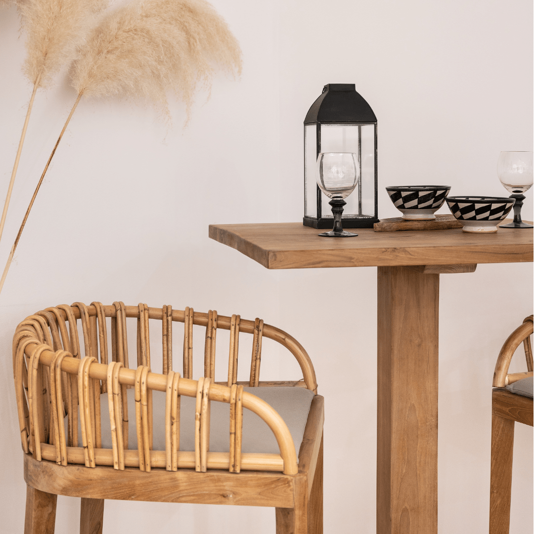 Zoco Home Furniture/Table Bali Bar Table | 70x70x110cm