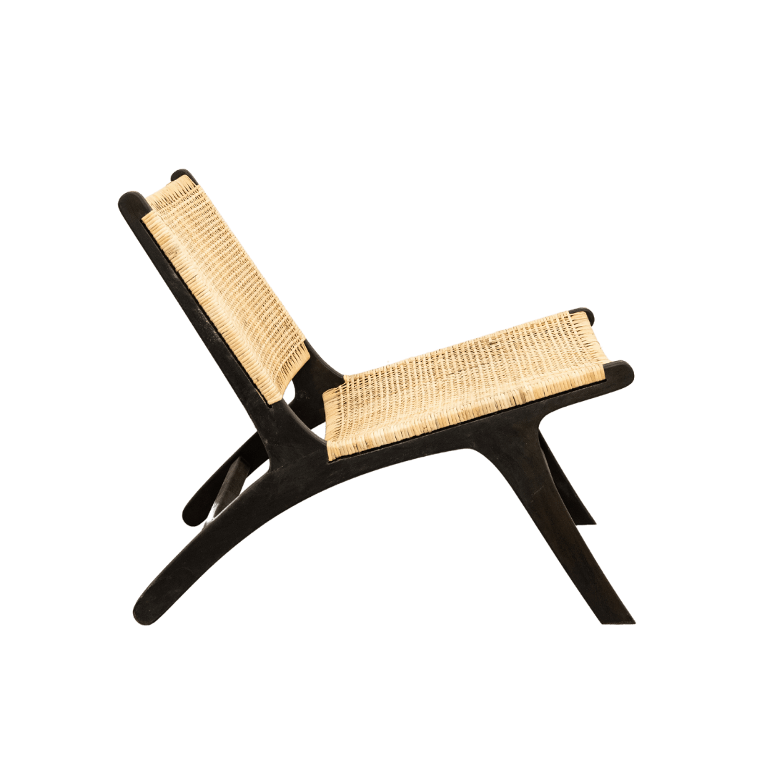 Zoco Home Furniture / Lounge Chairs / Outdoor Bali Lounge Chair | Black