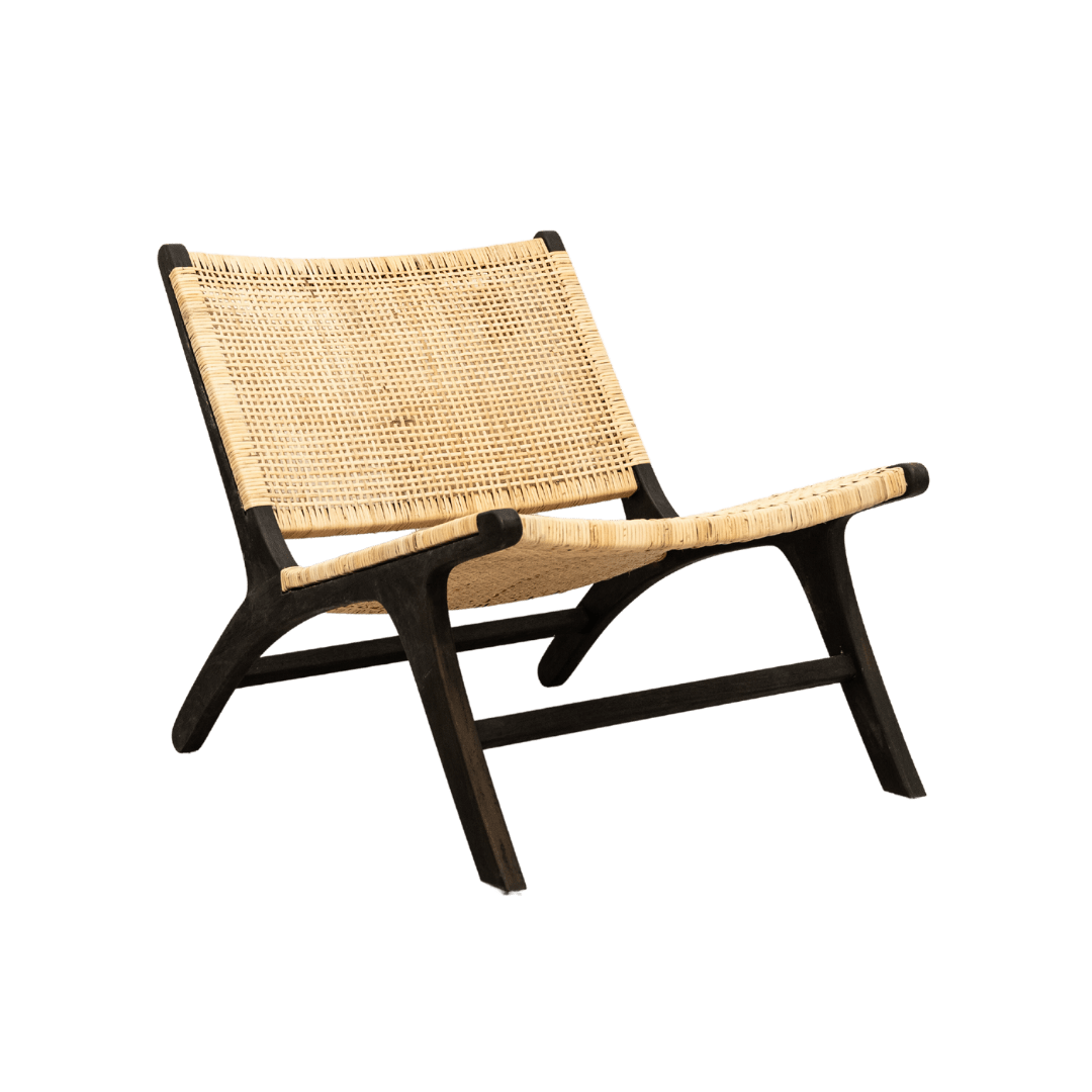 Zoco Home Furniture / Lounge Chairs / Outdoor Bali Lounge Chair | Black