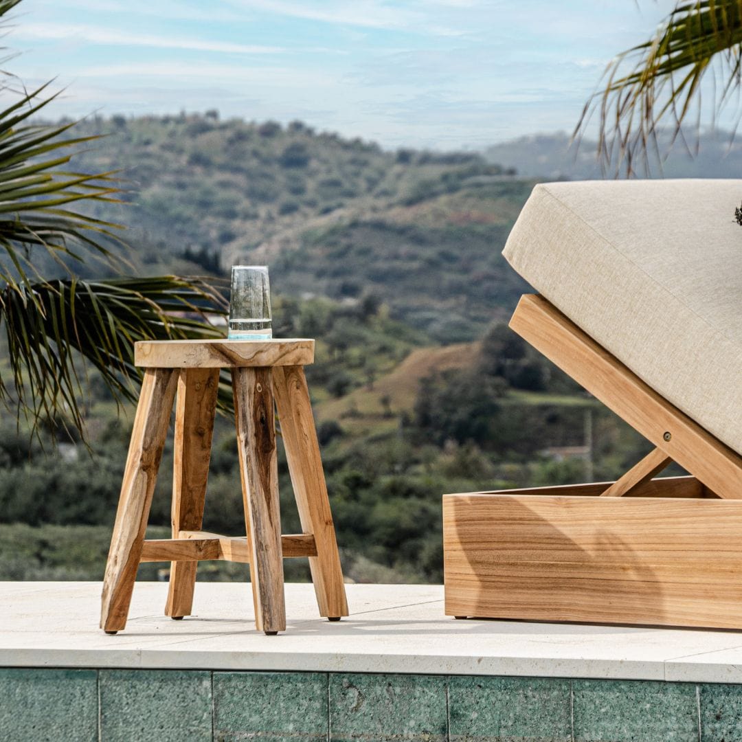 Zoco Home Outdoor/Sunbed Bali Sunbed | Sand 200x70x35cm