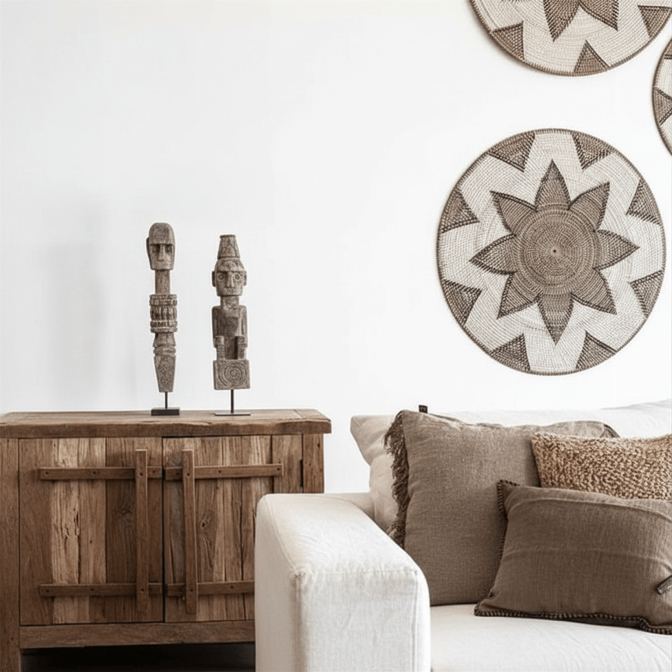 Zoco Home Bali Whitestone Statue | 57cm