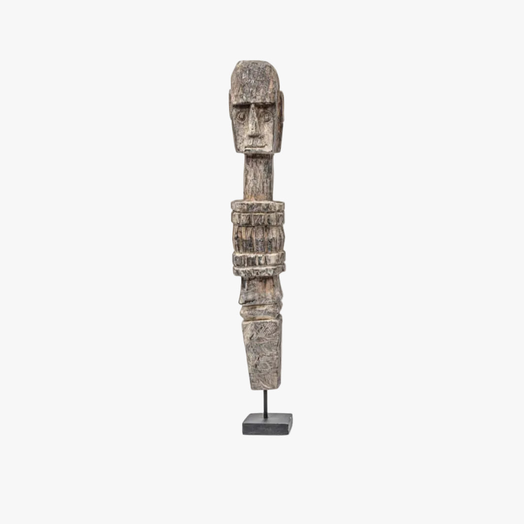 Zoco Home Statua in pietra bianca | 57 cm