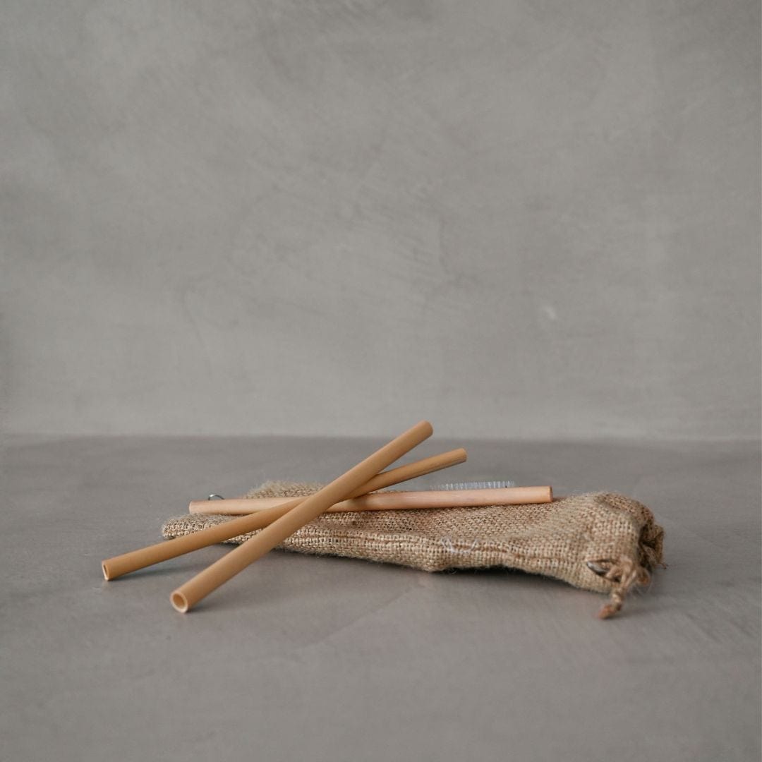 Zoco Home Decor/Kitchen Bamboo straw | Set of 3