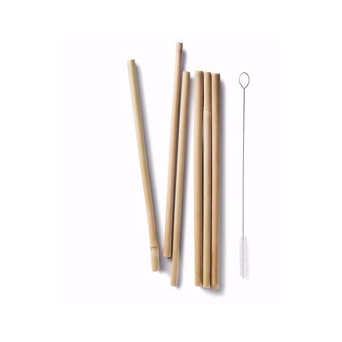Zoco Home Kitchen / Dining Bamboo straw | Set of 3