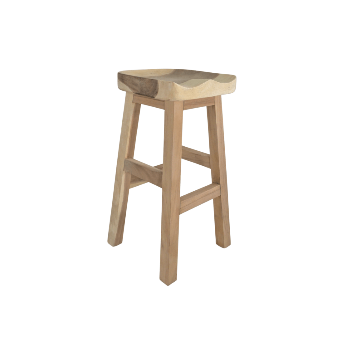 Zoco Home Banjar Bar Stool | 40x40x75cm