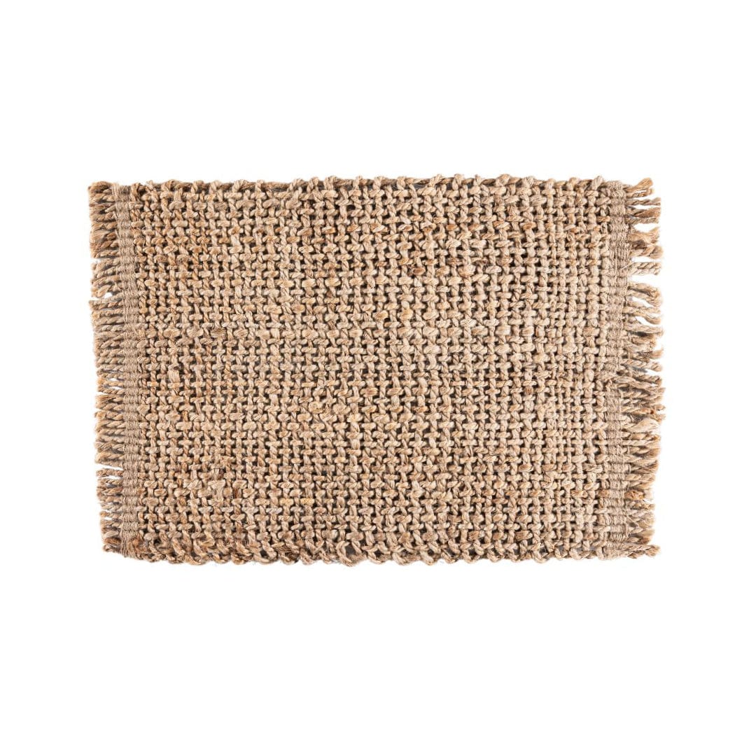 Zoco Home Decor/Kitchen Braided Jute Table Mat | Natural 35x50cm