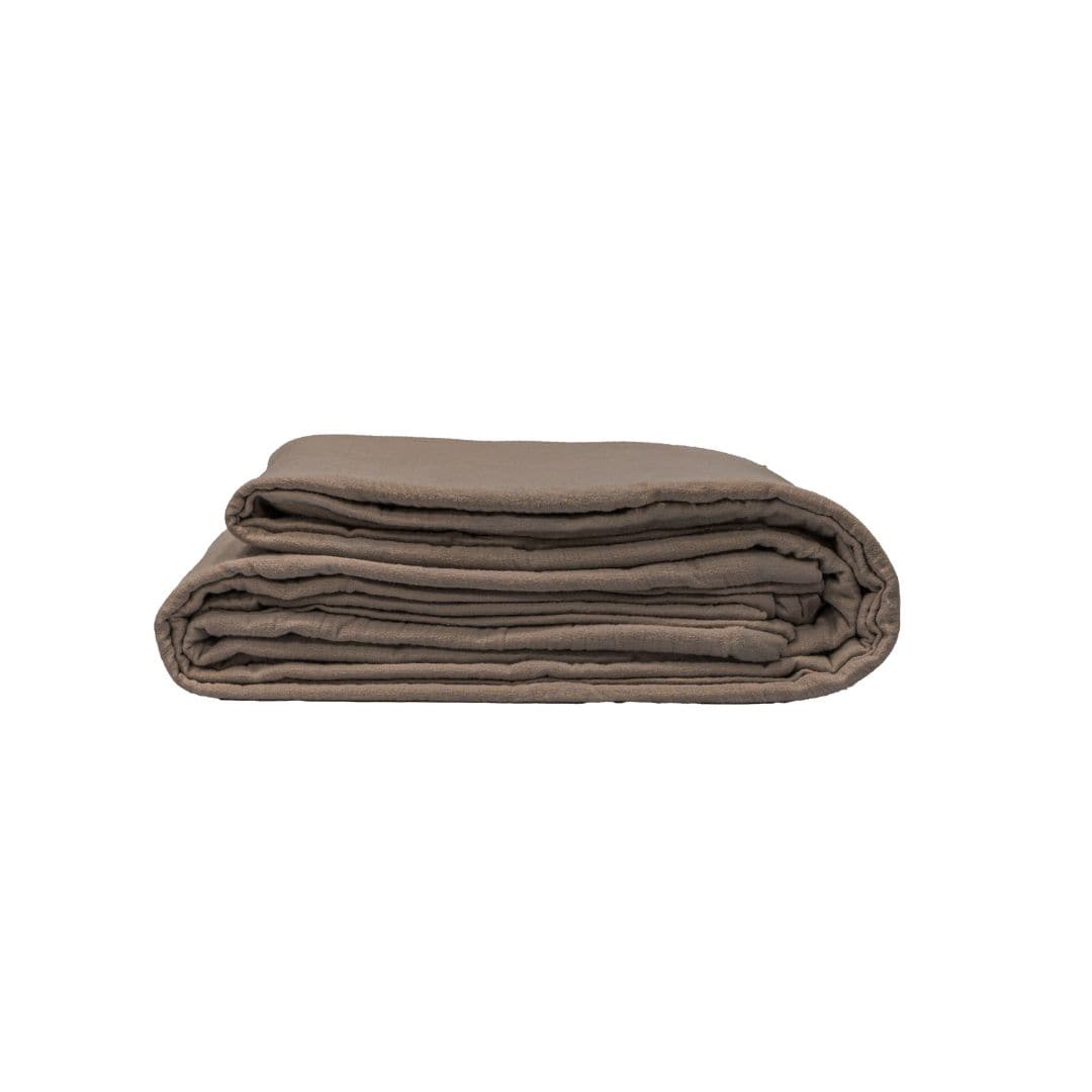 Zoco Home Breeze Bettbezug | Mokka
