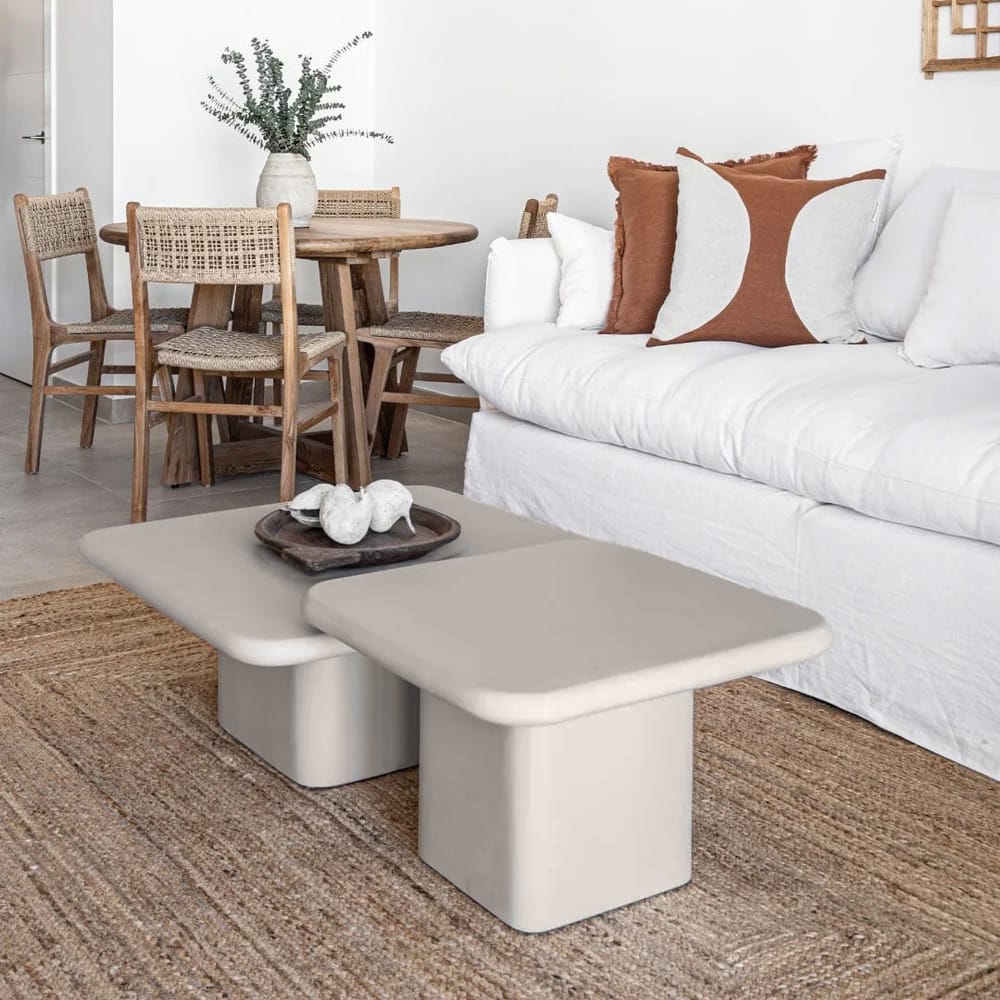 Zoco Home Calai Side Table Medium | Sand