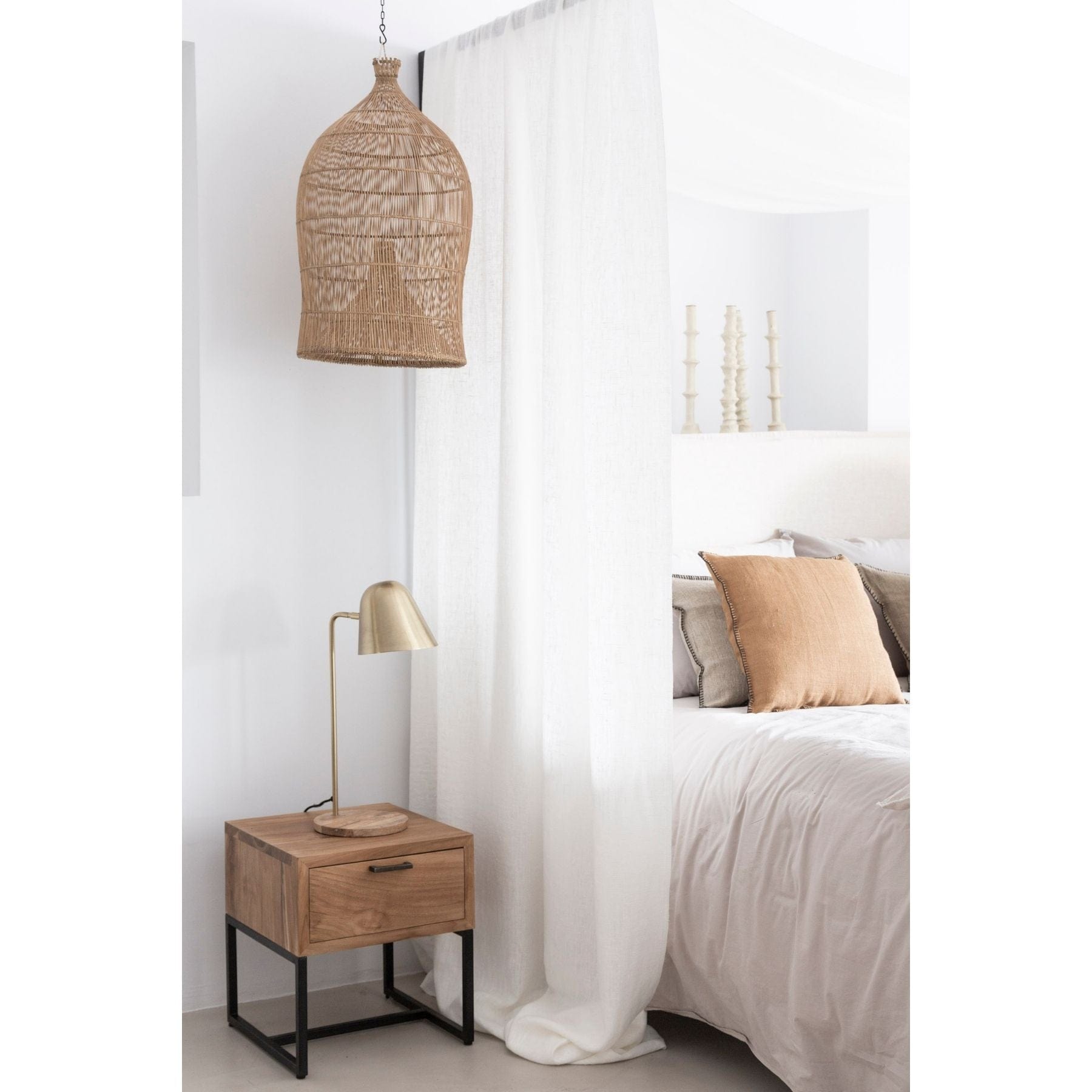 Zoco Home Furniture/Table Cantik Night Table | Natural