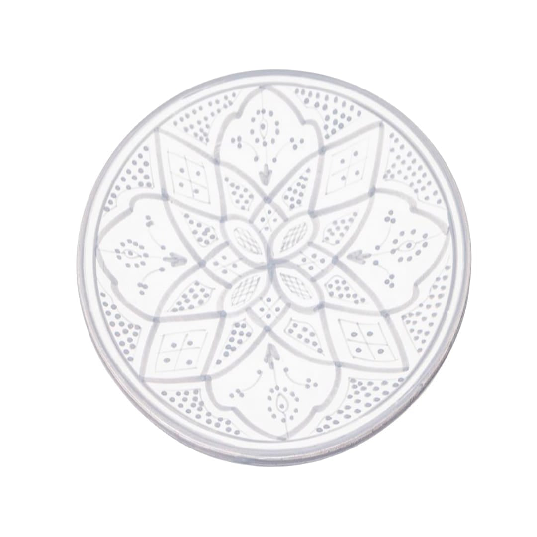 Zoco Home - Piatto in ceramica | Grigio 25 cm