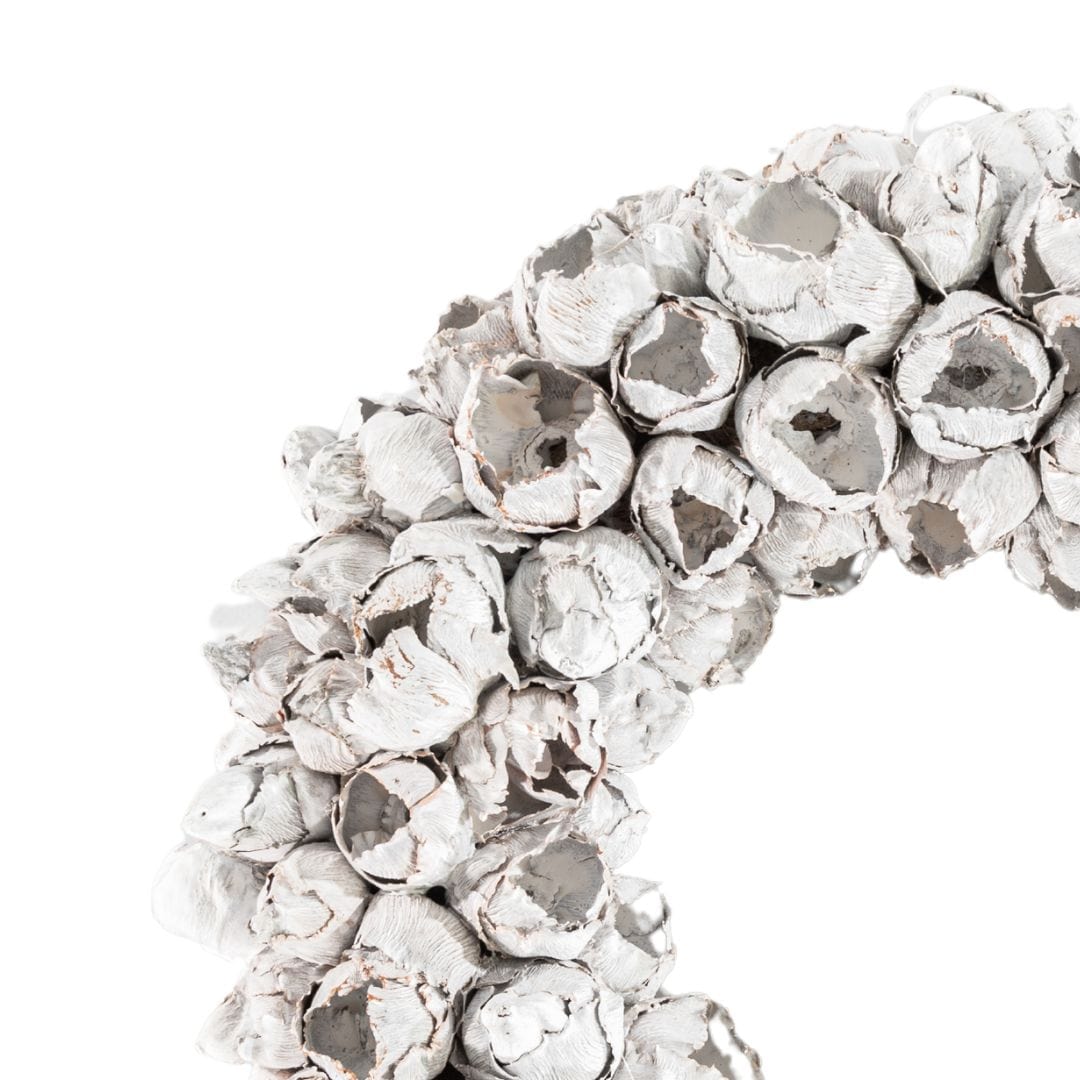 Zoco Home Decor/Christmas Coco Fruit Christmas Wreath | White