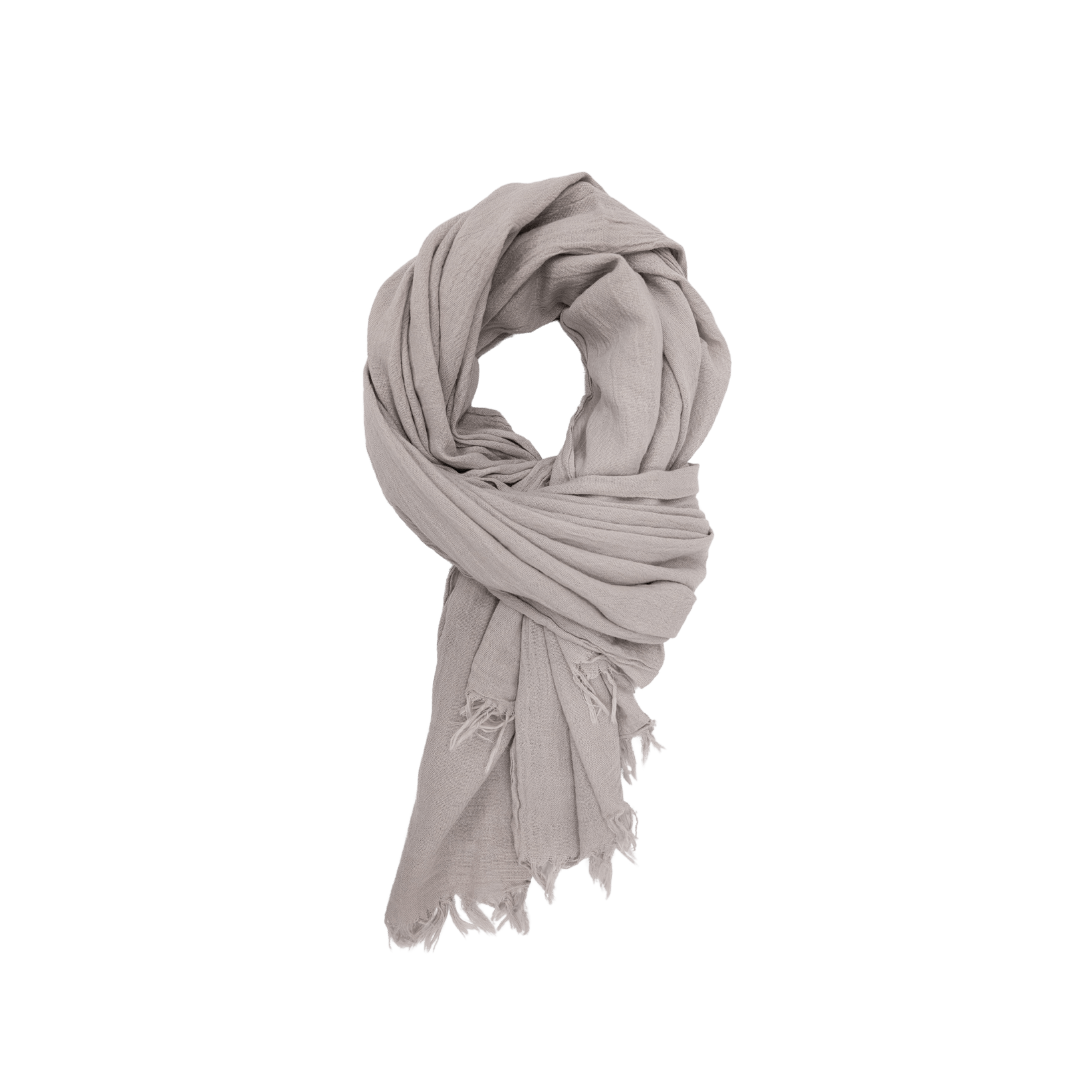 Zoco Home Combed Cotton Scarf | Sand 95x170cm