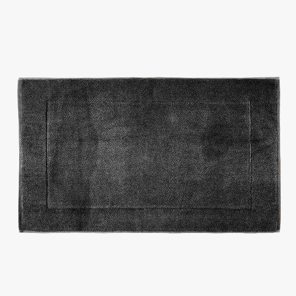 Tapete de banho em algodão Zoco Home | Preto 50 x 85 cm
