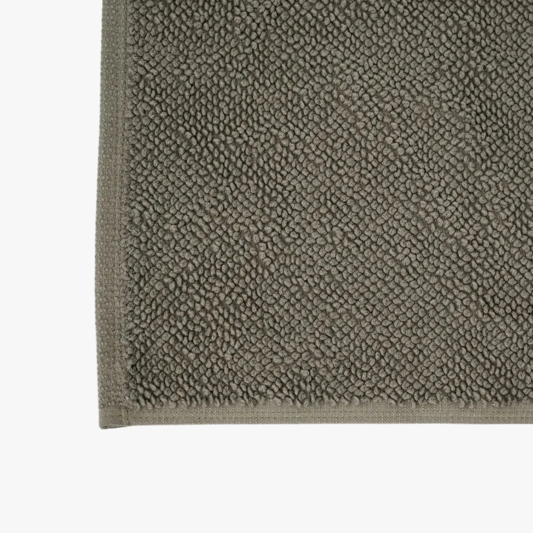 Tapete de banho em algodão Zoco Home | Cáqui 50 x 80 cm