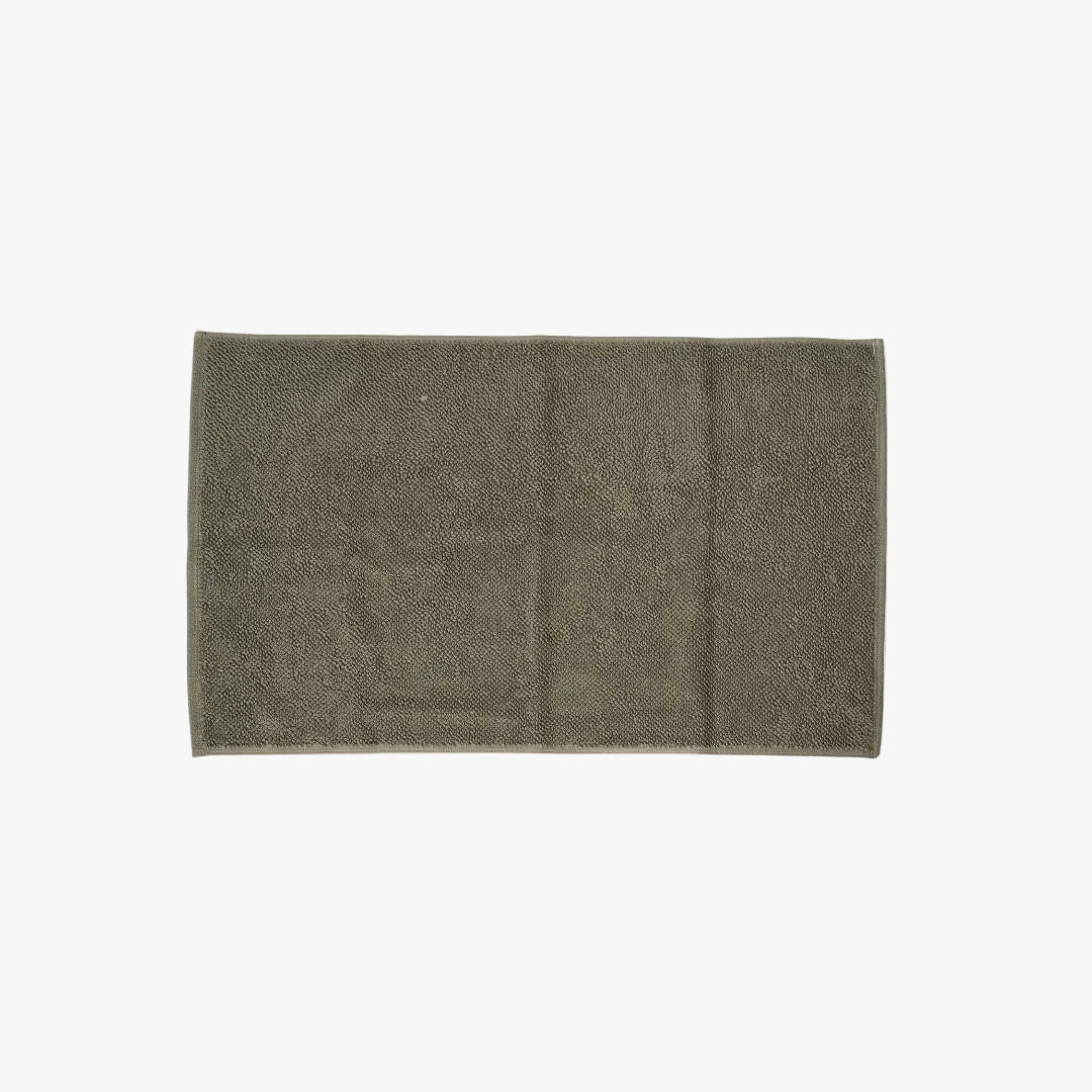 Tapete de banho em algodão Zoco Home | Cáqui 50 x 80 cm