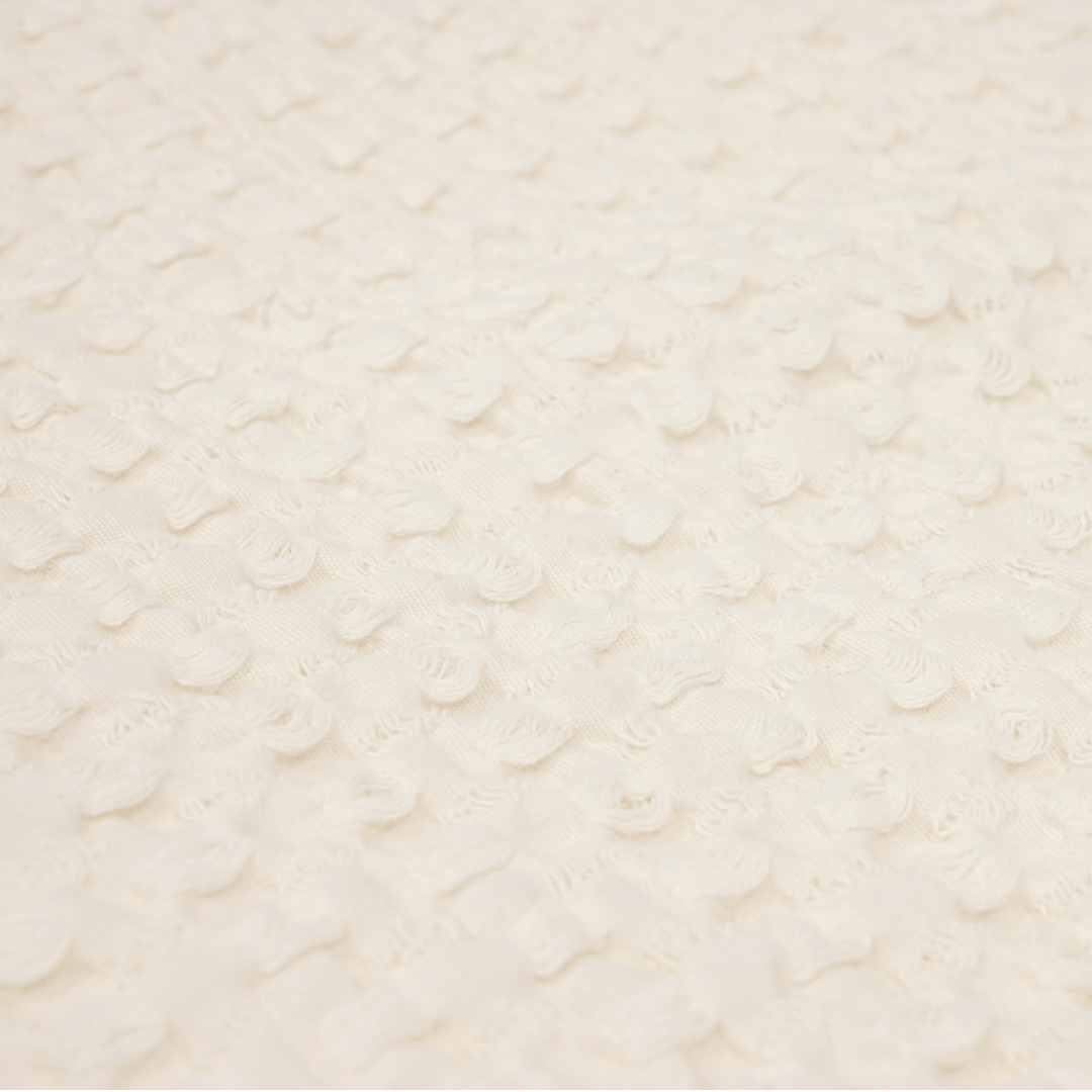 Zoco Home Beddings Cotton Bed Cover | Ivory