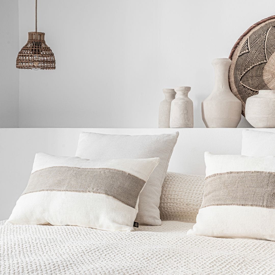 Zoco Home Beddings Cotton Bed Cover | Ivory