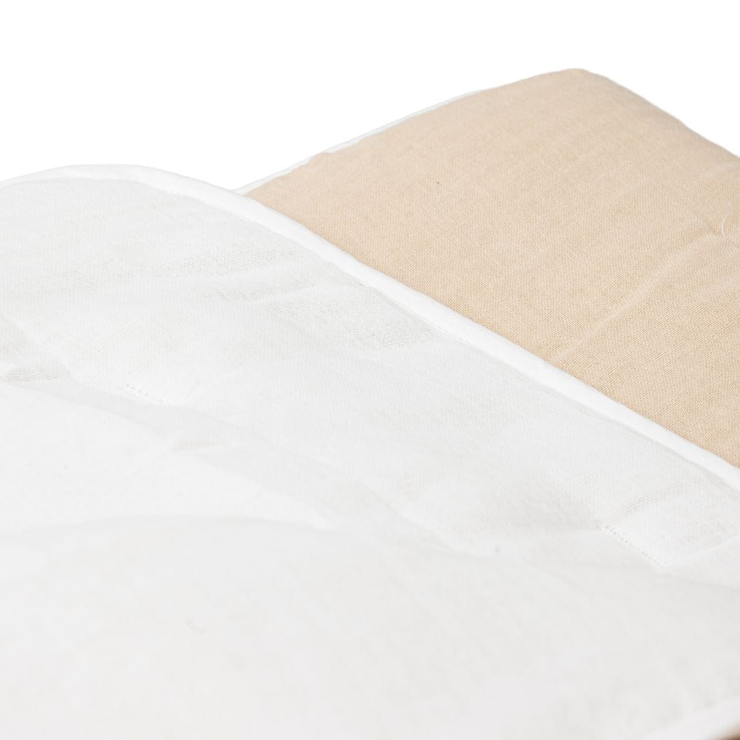 Zoco Home Decor/Textile Cotton Duvet Quilt | 260x260cm Sand/White