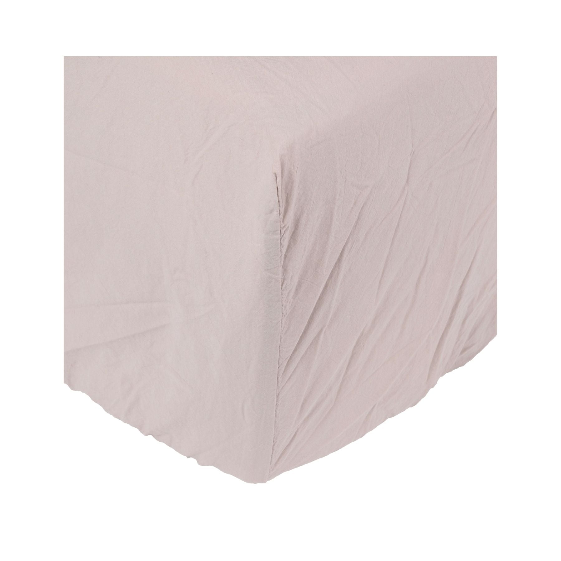 Zoco Home Decor/Textile Cotton Fitted Sheet | Sand