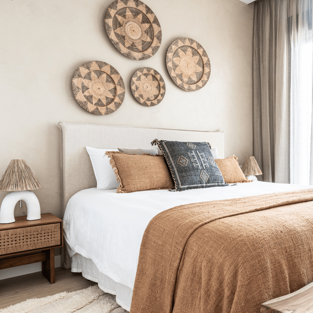 Zoco Home Cotton Hand Woven Bed Cover | Oatmeal 270x270cm