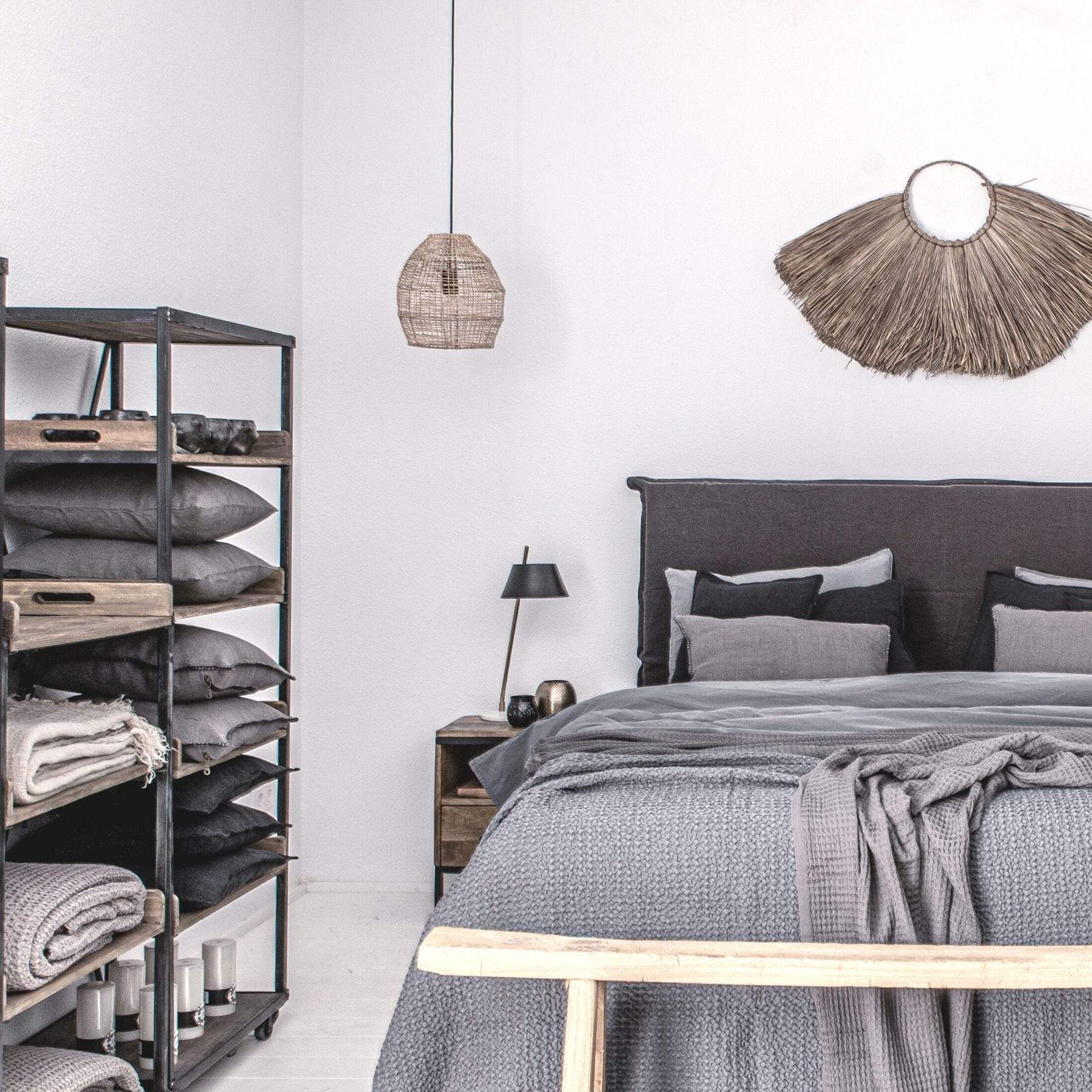 Zoco Home Decor/Textile Cotton Pillowcase | Light Grey 50x70cm