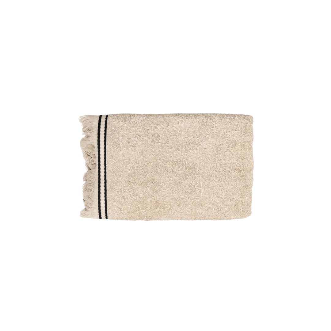 Zoco Home Decor/Textile Cotton Towel | Beige 50x100cm