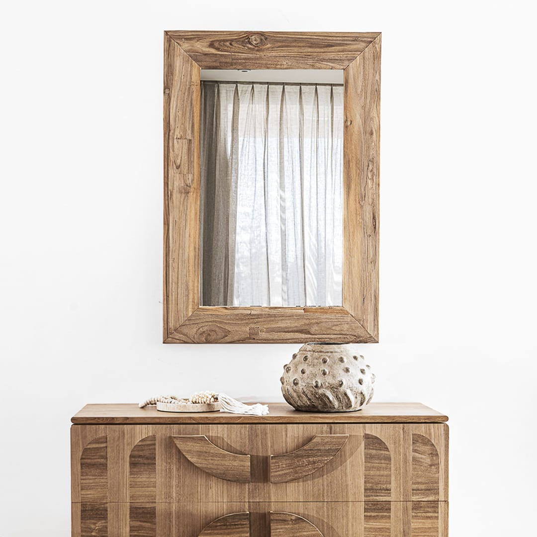 Zoco Home Specchio a conchiglia | 70x100 cm