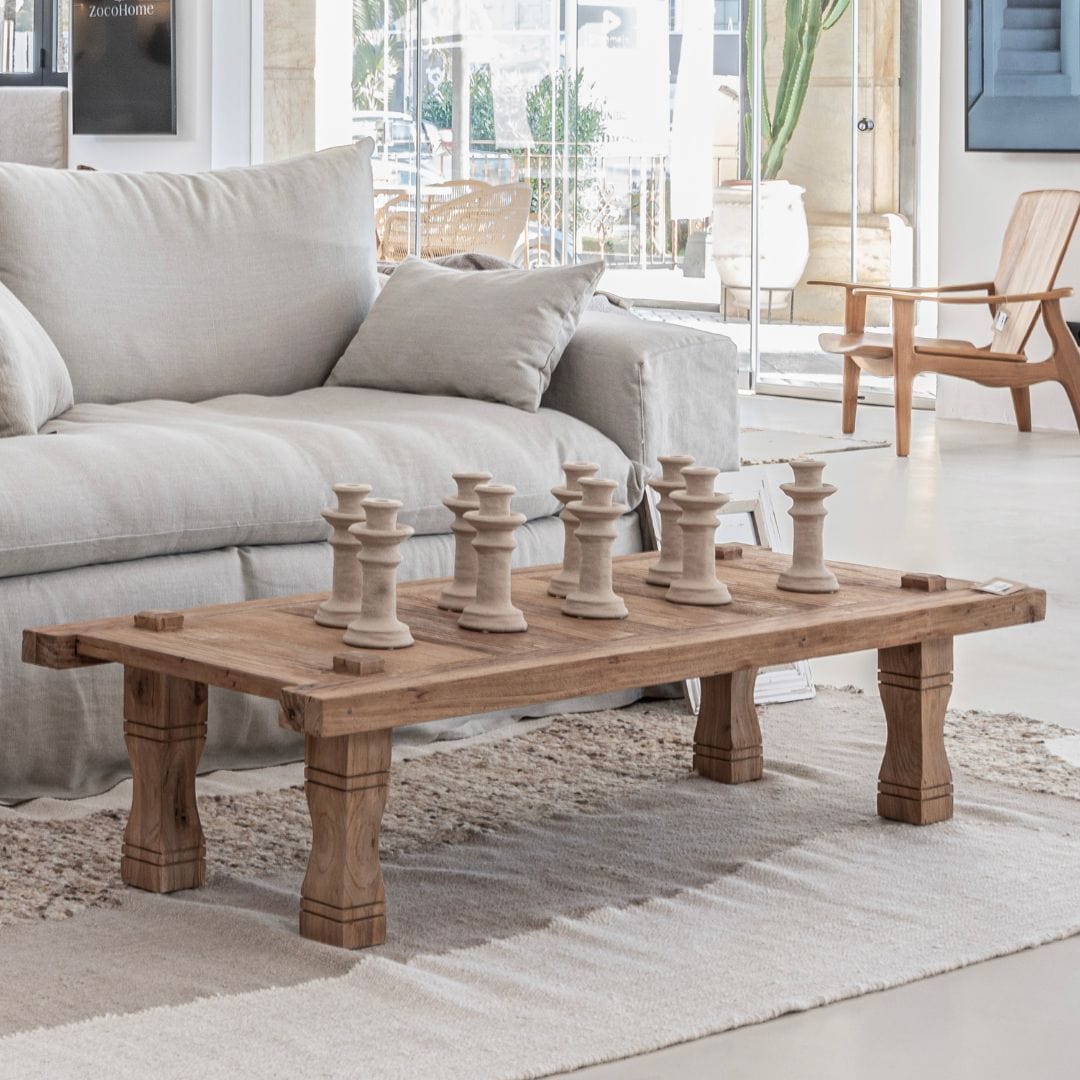 Dalma Recycled Teak Coffee Table – Zoco Home