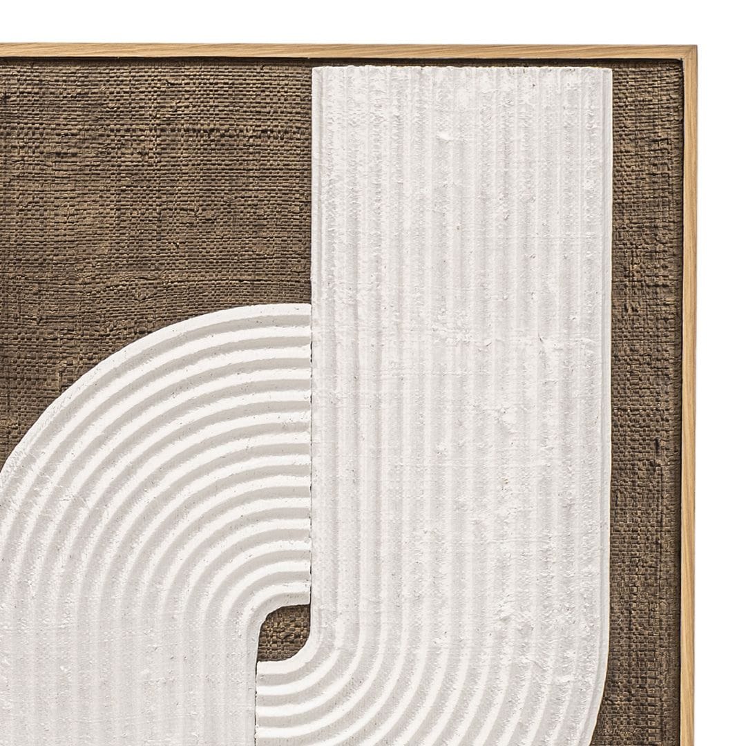 Zoco Home Decor/Accessories/Wall Dawn Wall Art | Brown & White