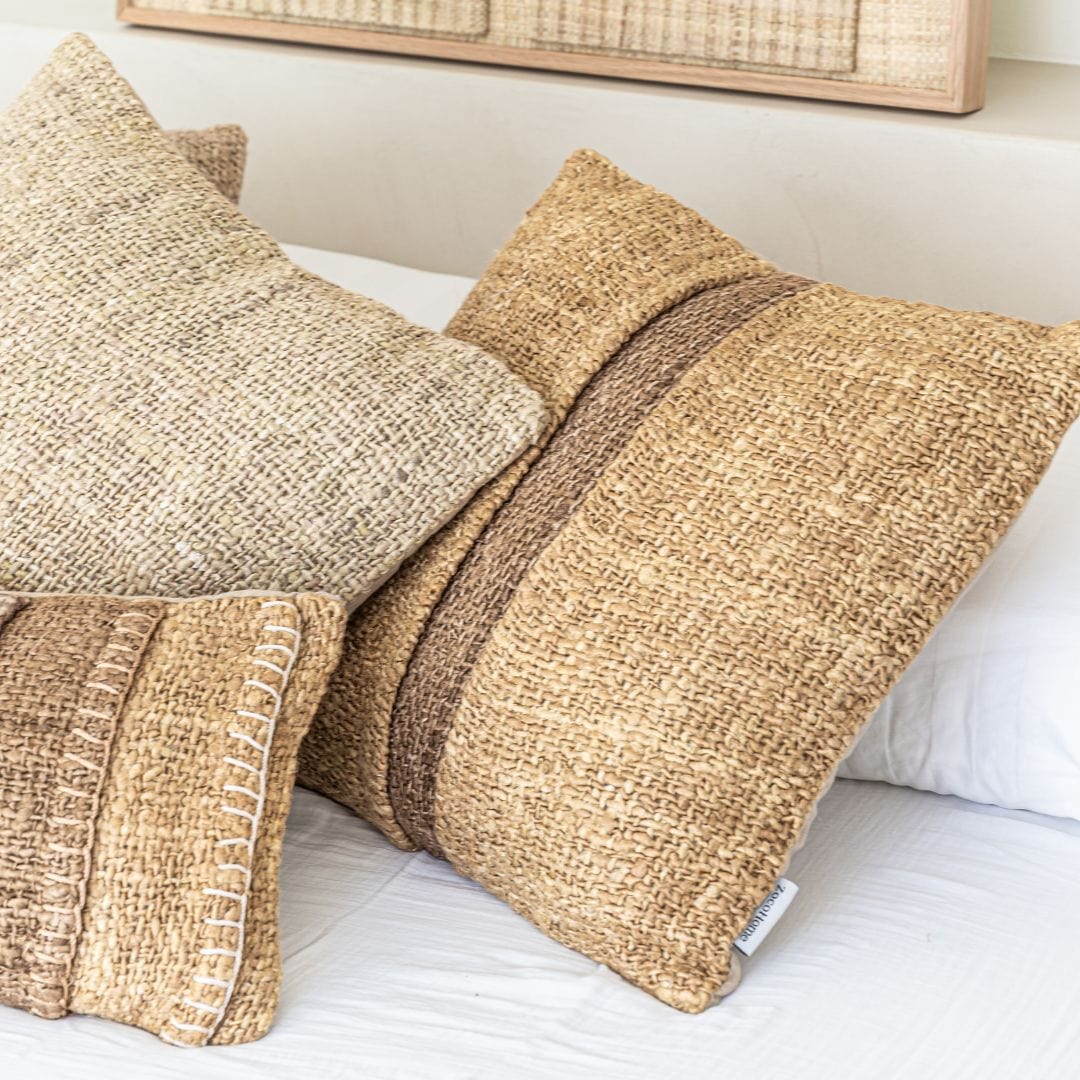 Zoco Home Decor/Textile/Cushions Etera Square Cushion Central Stripe | 50x50cm