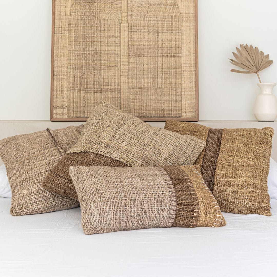 Zoco Home Decor/Textile/Cushions Etera Square Cushion Fringed | 50x50cm