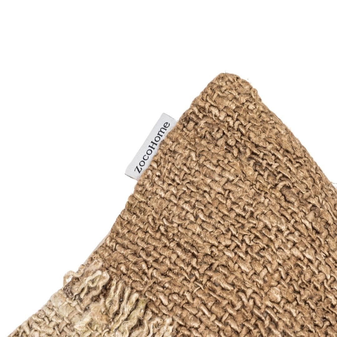 Zoco Home Decor/Textile/Cushions Etera Square Cushion Fringed