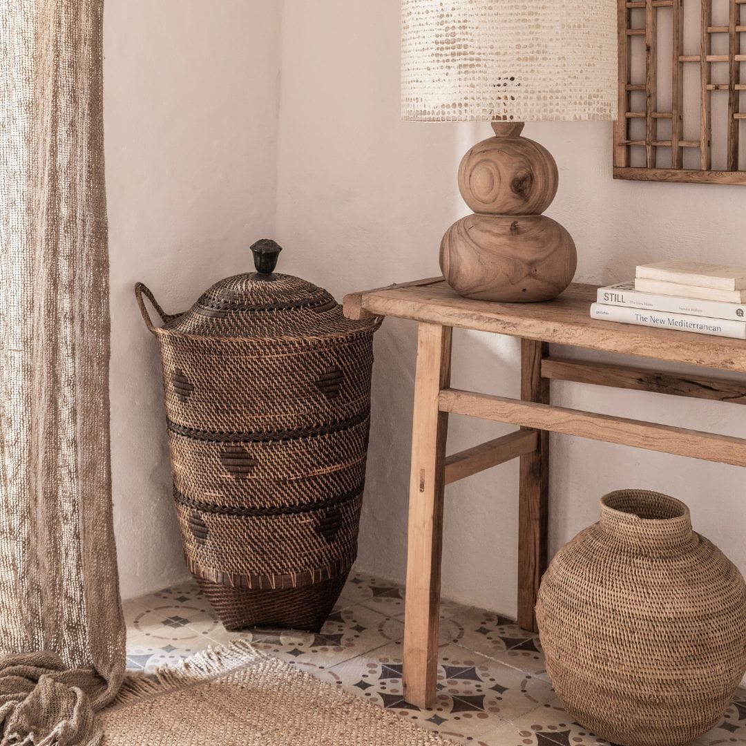 Zoco Home Decor/Accessories Ethnic Basket | Natural 60x70cm