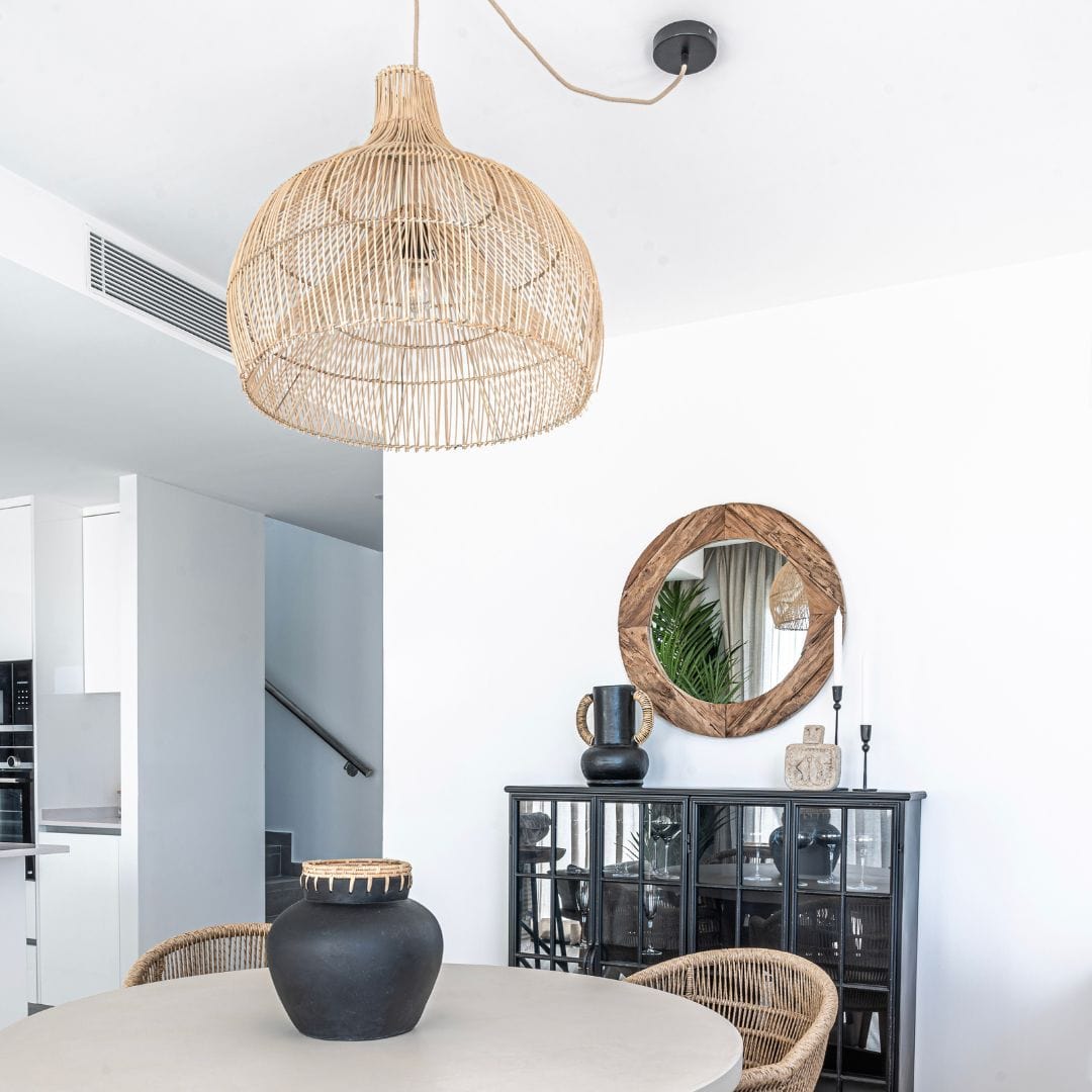 Zoco Home Decor/Lighting/Ceiling Lighting Fish Trap Lampshade | Natural 50cm