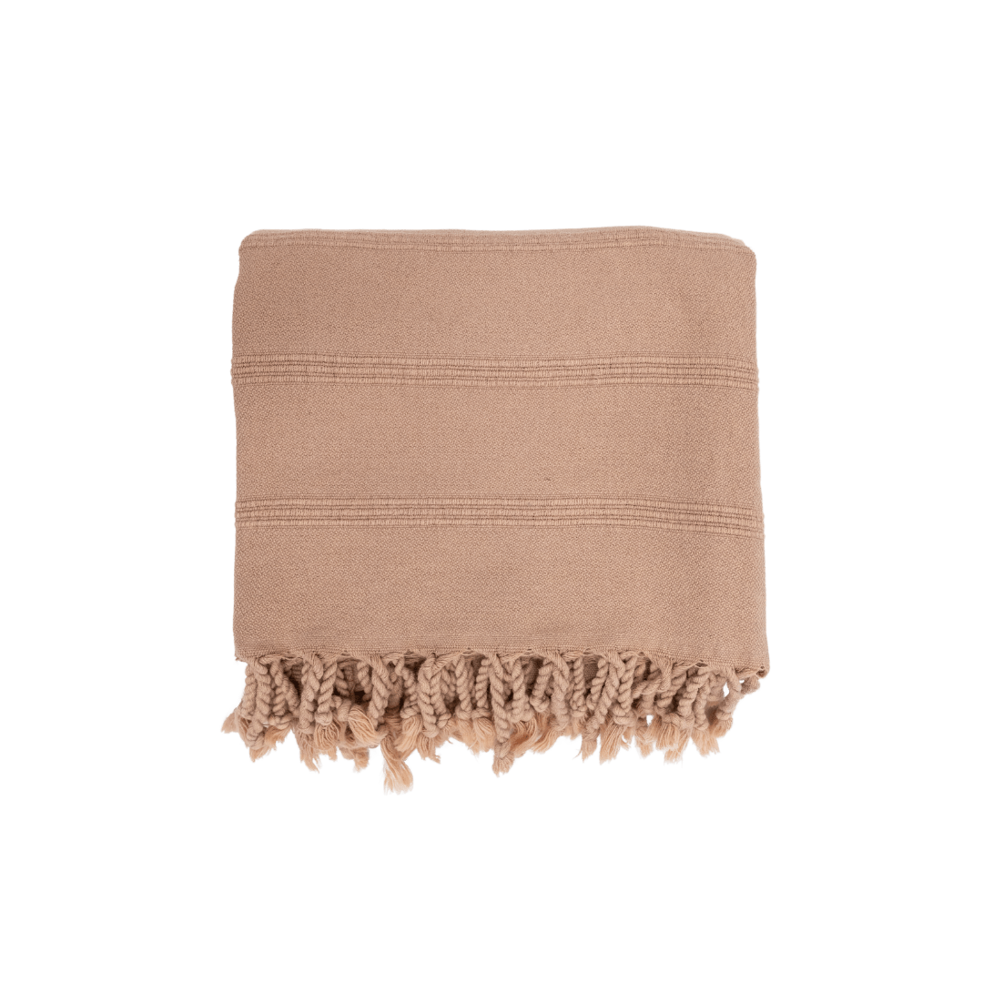 Zoco Home Decor/Textile Fouta Towel | Stonewashed Beige 90x170cm