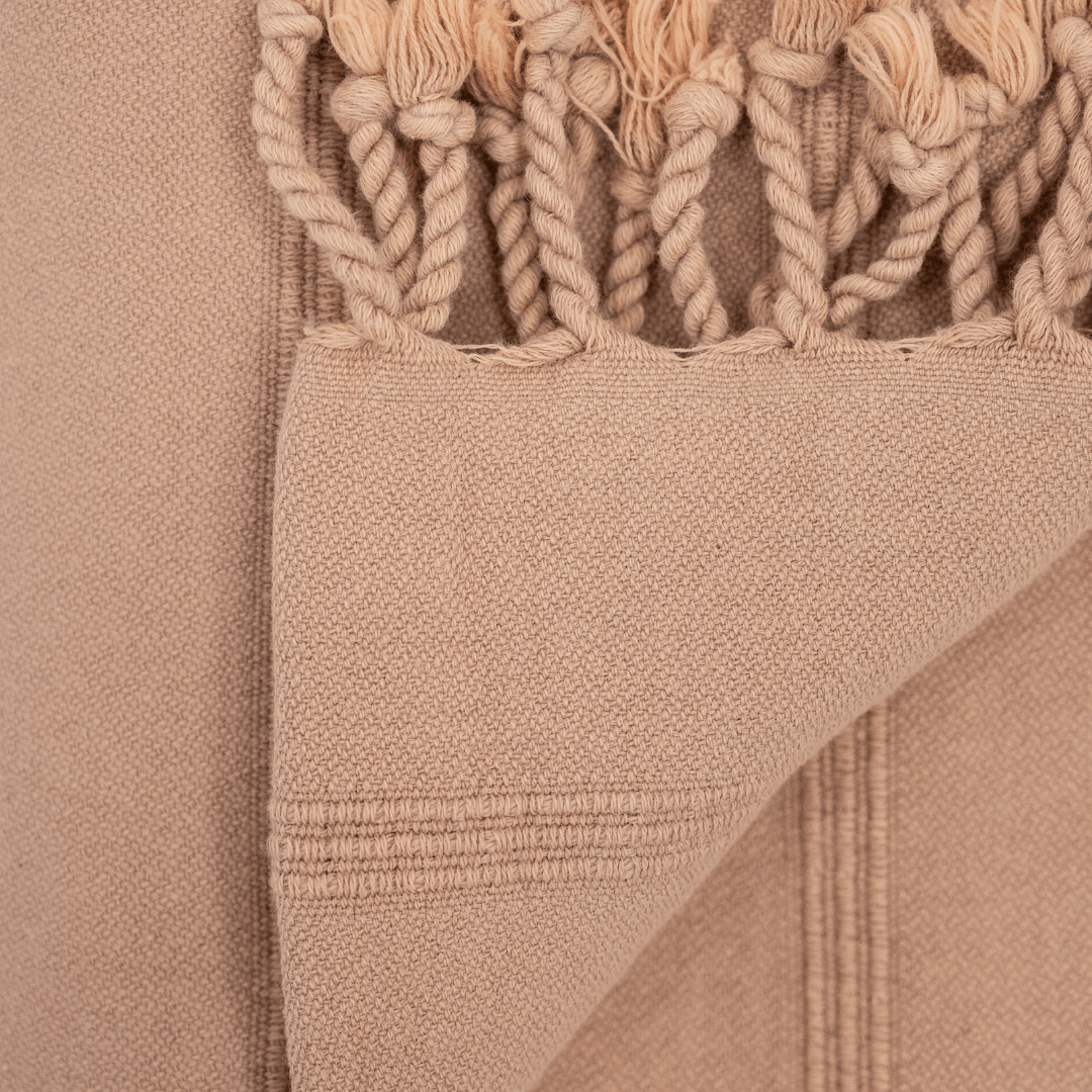 Zoco Home Textiles Fouta Towel | Stonewashed Beige 90x170cm